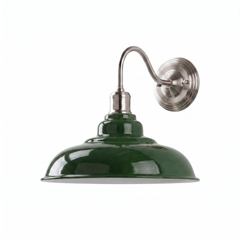 Pateros Armed Sconce, Green