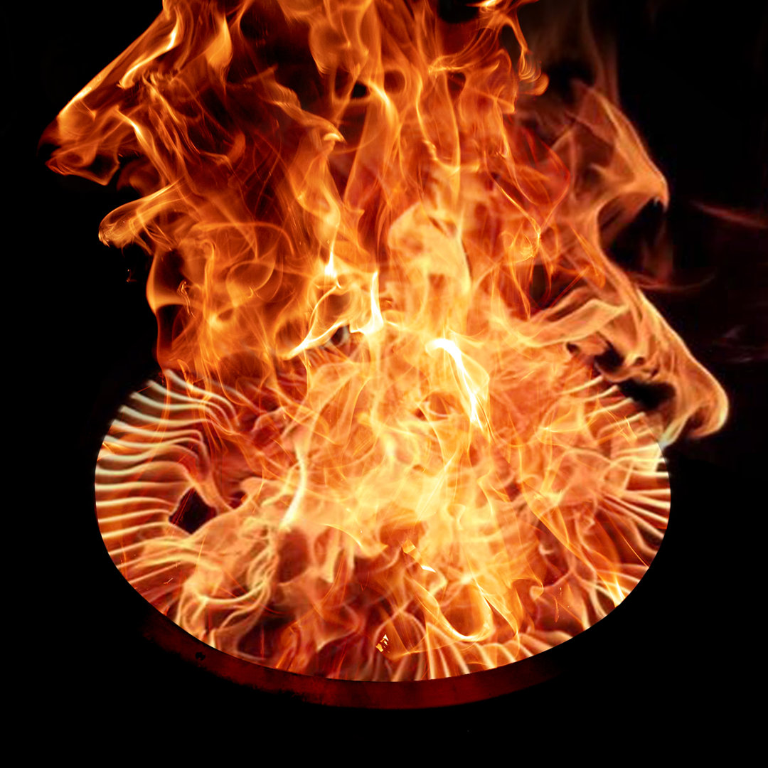 VanAcc Smokeless Fire Pit with Stand Wood Burning Stainless Steel Outside Firepits VanAcc