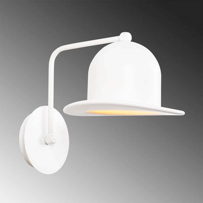 Armed Sconce, White