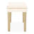 La Terrazza Vanity Desk - Creamy Pearl
