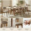 Chaise d'appoint rembourrée en bois massif-582501489