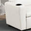 Fauteuil inclinable pour enfants en cuir PU de 23 po avec porte-gobelet Carisa-570787574