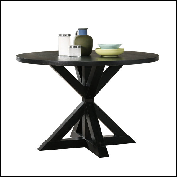 Winston Porter Rhogen Round Dining Table | Wayfair