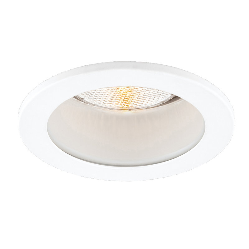 Recessed Lighting Housing for New Construction, White, White