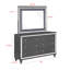 Commode de rangement traditionnelle 6 tiroirs 1Pc