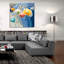 «Bleusy» par Shirley Novak, art mural en verre acrylique-505463678