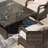 4-Seat Square Fire Pit Table