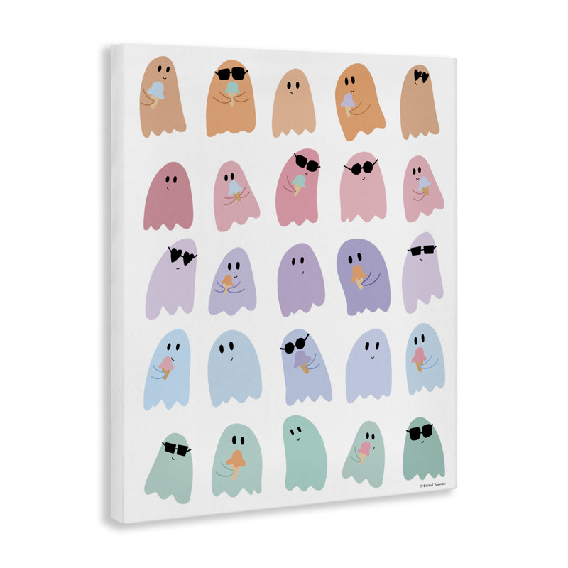 «Spooky Cute Pastel», toile par Rachel Nieman, H 48 po x l 36 po