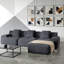 Canapé modulaire en L 113 po-123054132