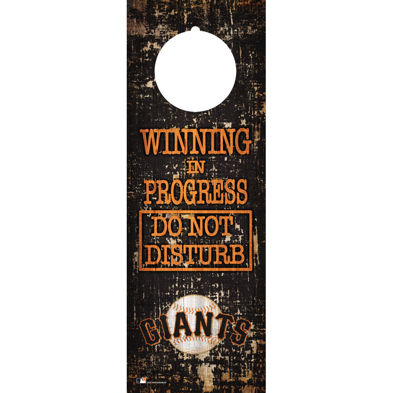 Wall Decor on Wood, San Francisco Giants