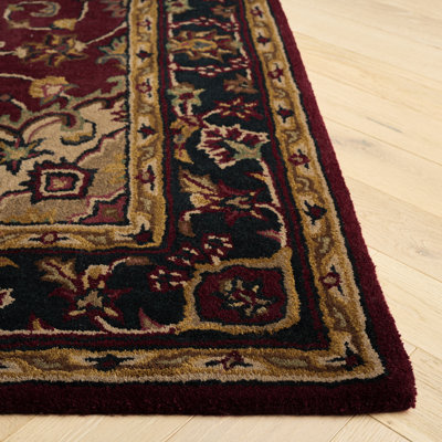 Mcauliffe Hand Tufted Wool Oriental Rug