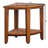 Kai Bjon Corner Teak Shower Bench with Shelf-902100907-902100904