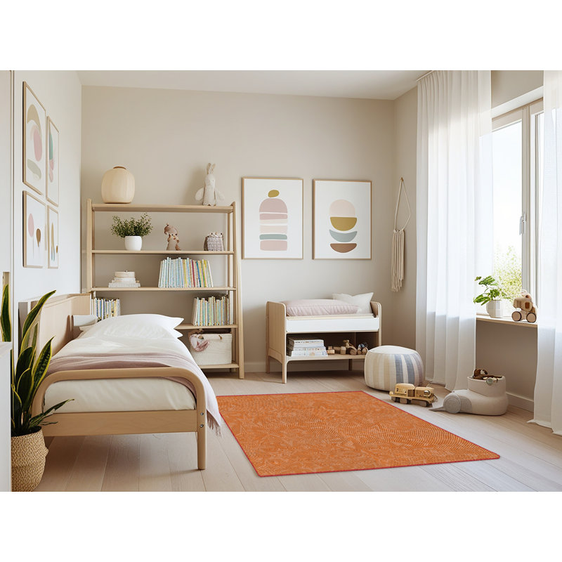 Geometric Indoor Rug, Rectangle 3' x 5'