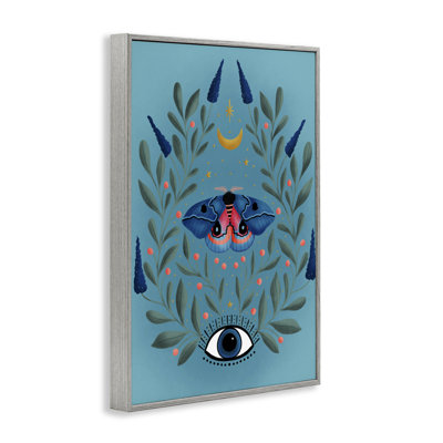 «Mindfulness Moth & Eye», art de la giclée par Metka Hiti