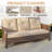 6-Piece Outdoor Patio Conversation Set with 360° Swivel Rocking Chairs, All-Weather Wicker & Steel Frame Patio Furniture Set with Storage Coffee Table, Multi-Use Ottomans for Backyard, Porch, Garden-2018652124-2073766584
