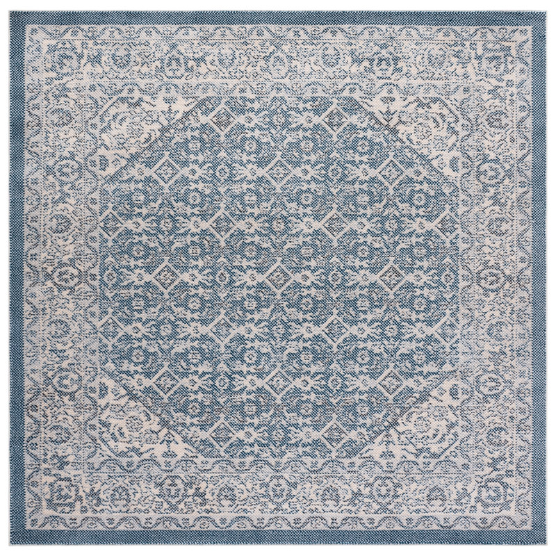 Harrison 404 Performance Oriental Rug, Square 6'7"