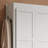 White Farmhouse-Style Four-In-One Entryway Coat Rack, 62.8 Inches Wide, With 6 Hooks, Open Shelves, And A Bench, Suitable For Living Room And Hallway.-1958103364