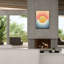  «Retro Vibes Abstract» par Danhui Nai, art mural sur toile-2086616337