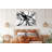'Abstract Poetry in Black and White 100' by Irena Orlov, Modern Abstract Gallery Canvas Wall Art-23047865-35921763-119395155