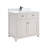 36" Solid Wood Bathroom Vanity with 1" Engineered Marble Top, Single Sink-240842219-240842218