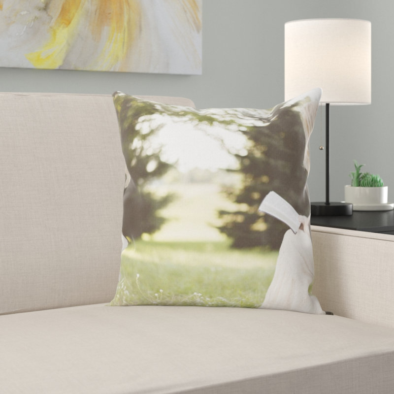 Microsuede Throw Pillow