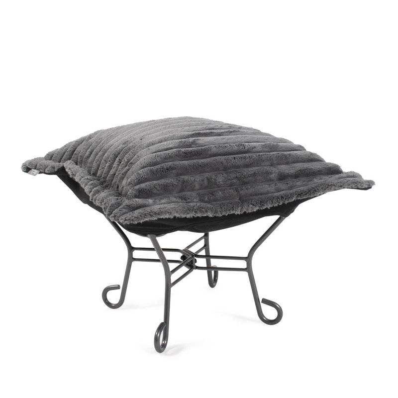 Repose-pieds Puff Shar Pei, Gris