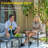  Metal 3 Pieces Patio Set, 2- Person Outdoor Seating Group With Thick Cushions, Coffee Table-867590894