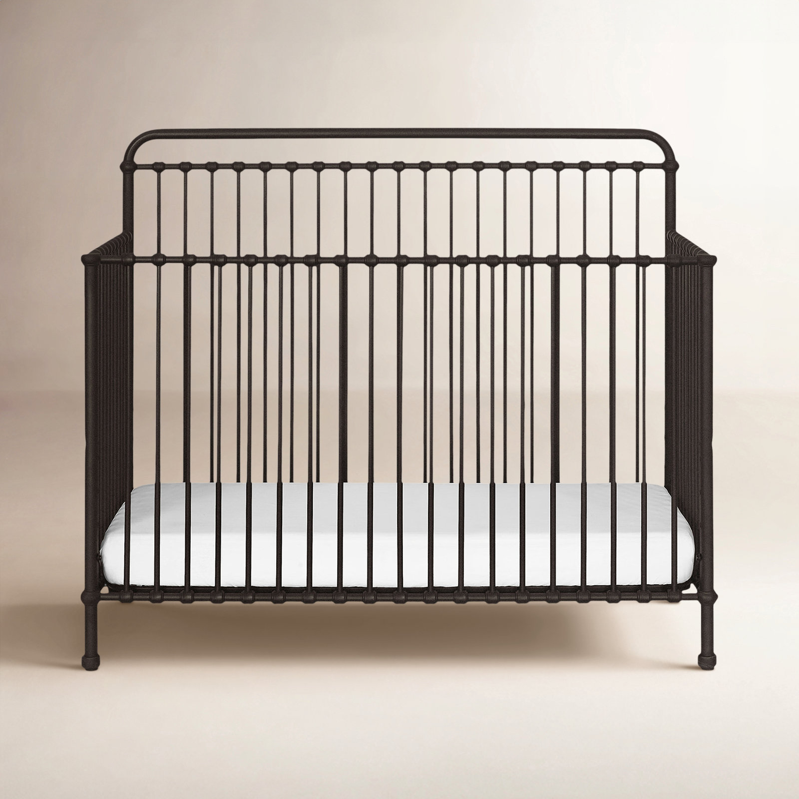 Winston Steel 4-in-1 Convertible Crib, Vintage Iron
