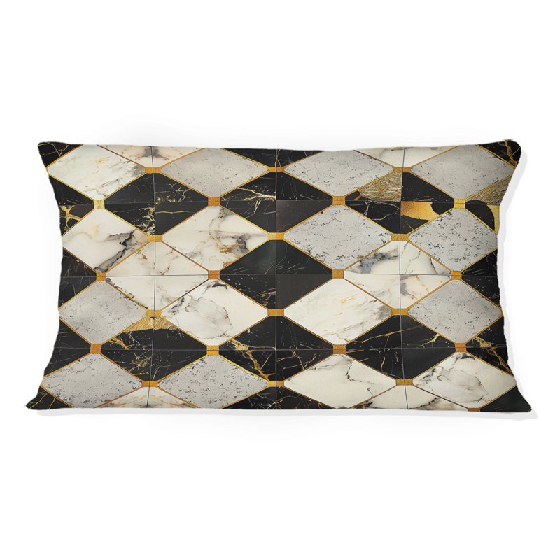 Coussin lombaire Gold Tiles II - Tiles