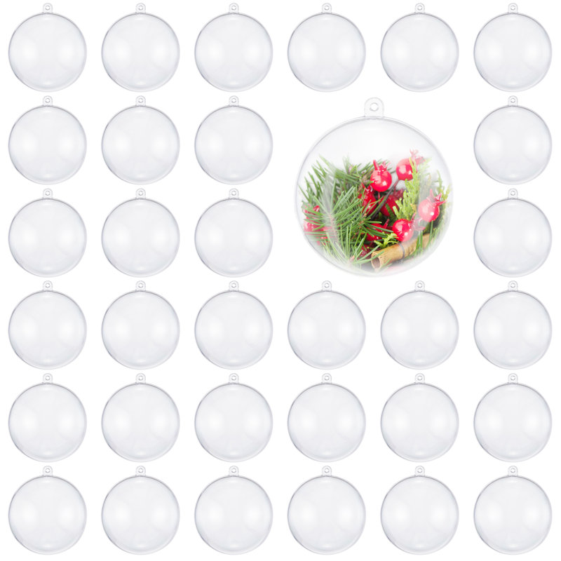 6cm Solid Colour Christmas