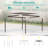 Solar LED Louvered Pergola, Outdoor Metal Pergola with LED Strip Lights, Patio Pergola with Adjustable Roof for Patio, Deck, Garden,Yard-122104424-122104425