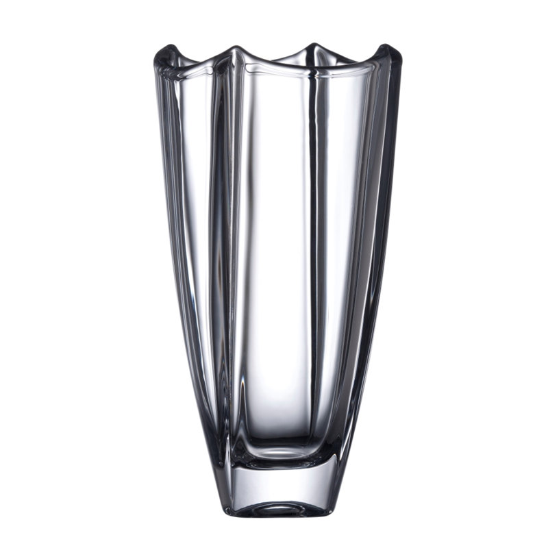 Table Vase, 10" H x 4" W x 4" D, Clear