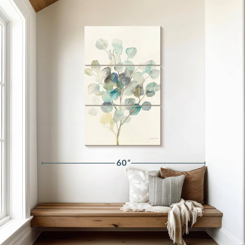 Harnek Minimalist Eucalyptus III, 45" H x 28" W