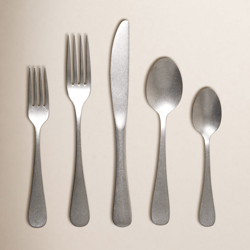 Farmhouse Pottery Woodstock Stainless Steel Flatware Set