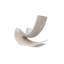Chaise berçante simple en bois massif-100559300
