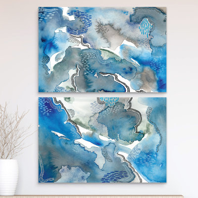 " Subtle Blues I And II " 2 - Pieces