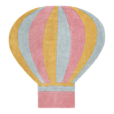Unique Loom Zeppelin Playtime Kids Wool Rug