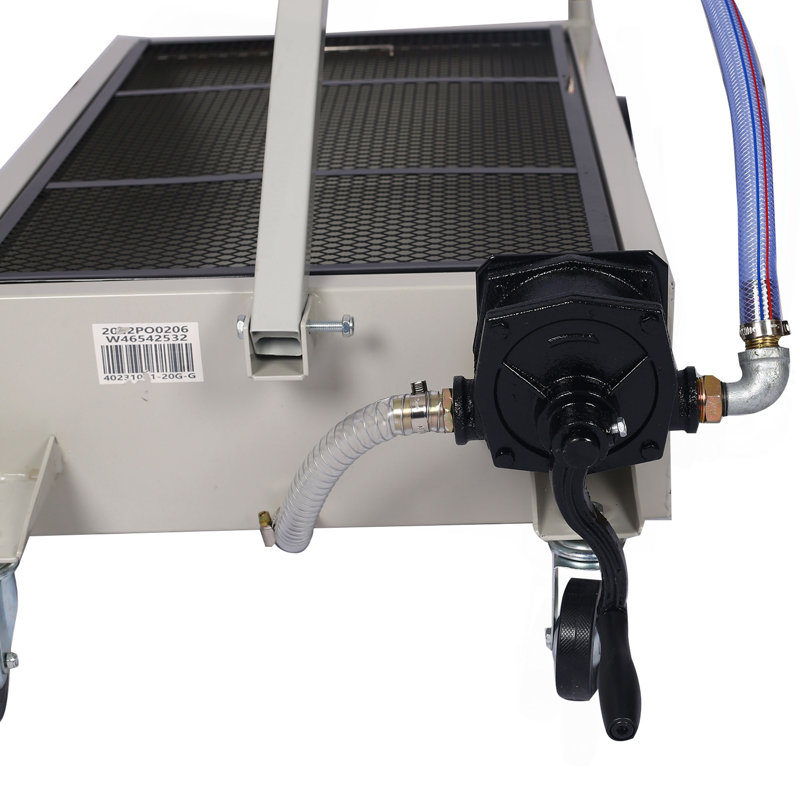 20-Gallon Low-Profile Oil Drain With Pump Gray
