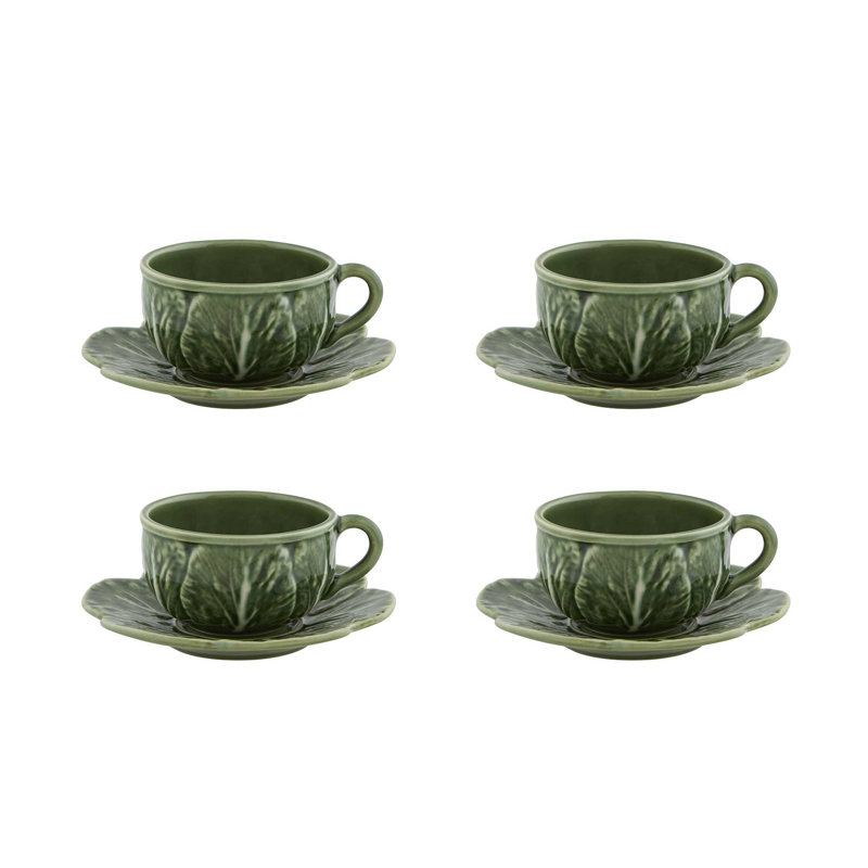 Cabbage Earthenware Teacup