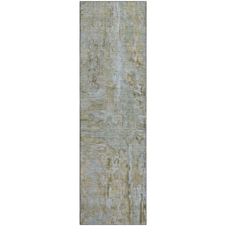 Premium Machine Washable Kumbhar AMF1350 Abstract Rug