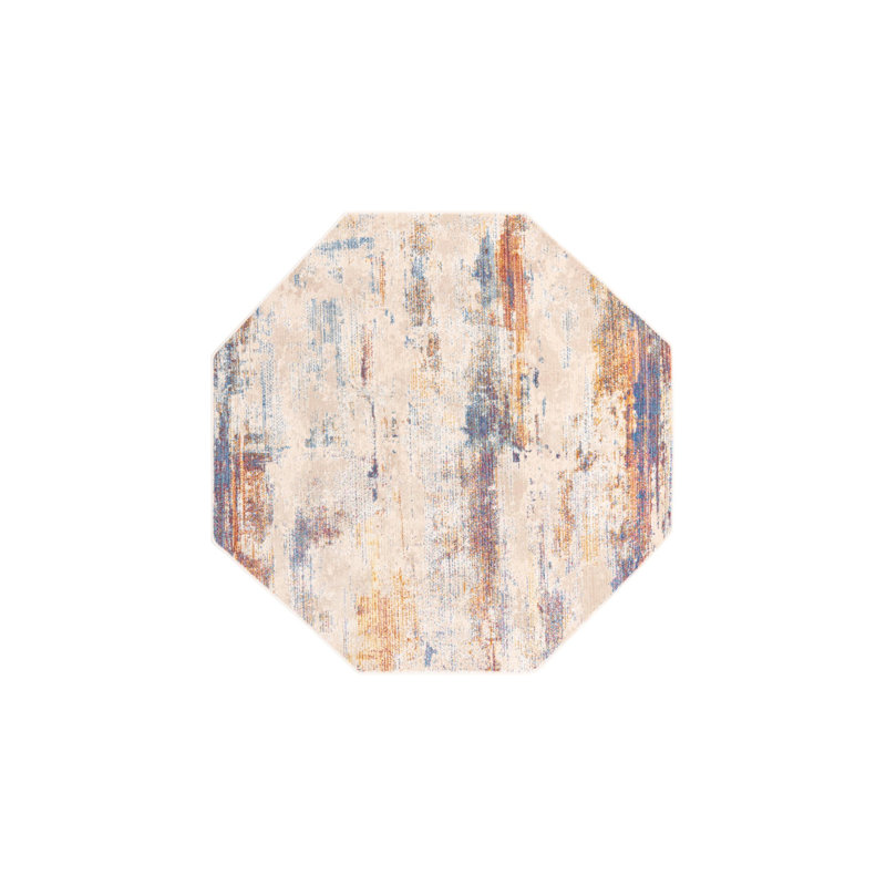 Indoor Rug, Octagon 5'3" x 5'3"