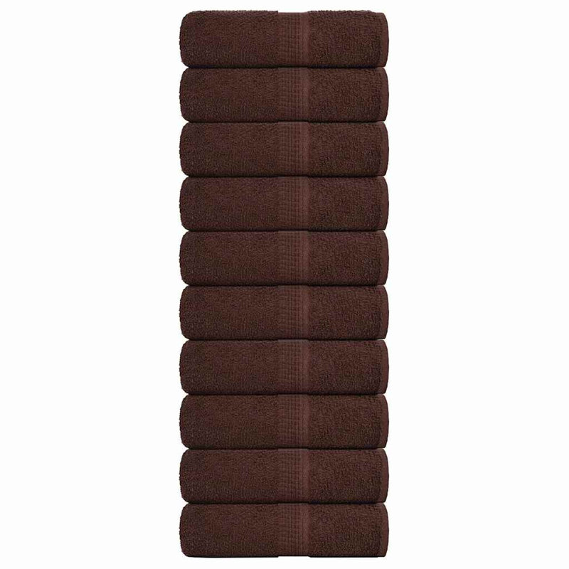 Reshon 100% Cotton Hand Towel, Brown