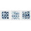 Indigo Study III Triptych - ensemble de 3 reproductions de cadres photo-1631910997