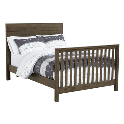 Decca Wood Complete Bed, Graphite, Full