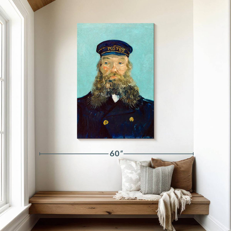 Portrait du facteur Roulin, H 45 po x l 30 po