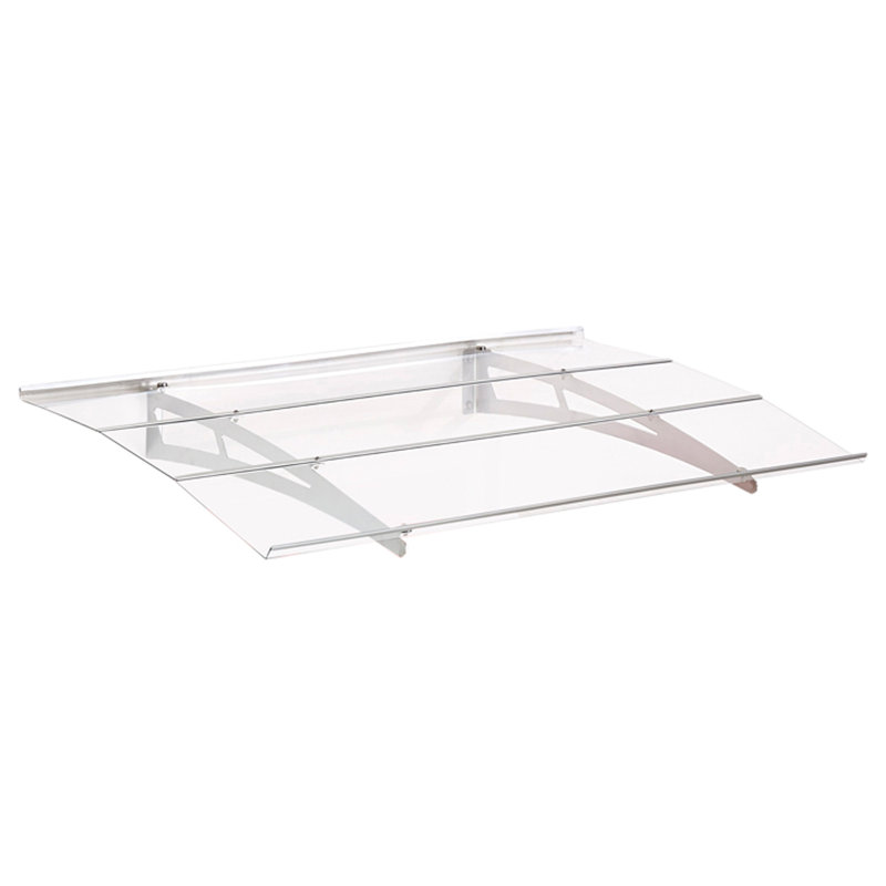 Dakota Fields 1.4cm W x 0.88cm D Plastic Clear Cover Retractable Door / Window Awning