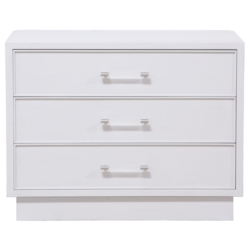 McKinney 3 - Drawer Solid Wood Nightstand