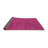 Abstract Machine Woven Area Rug in Magenta-1864195561