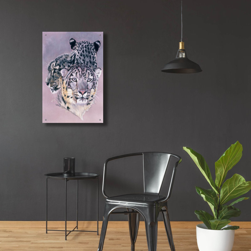 Tapisserie en gris par Barbara Keith - impression sans cadre, H 36 po x l 24 po x P 0,2 po