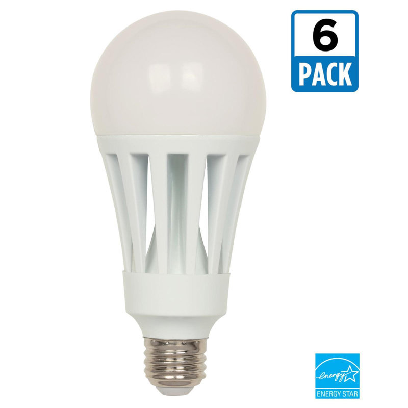 150 Watt Equivalent, A23 LED, Non-Dimmable Light Bulb, Daylight (5000K) E26/Medium (Standard) Base